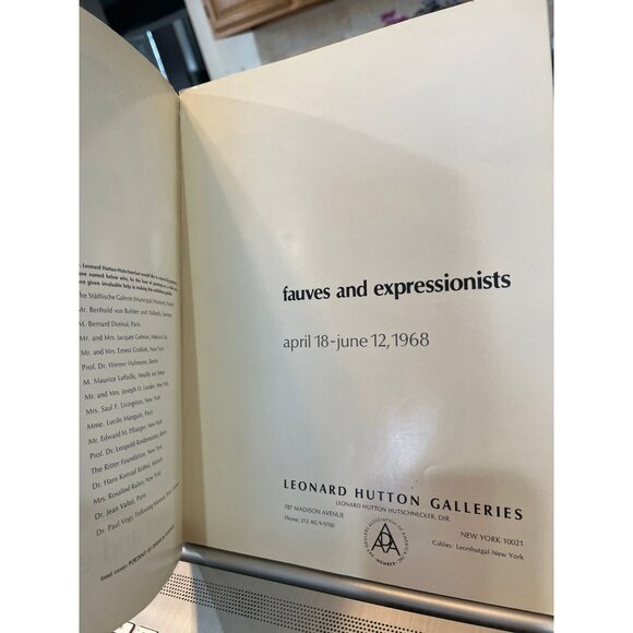 Art Catalogue Fauves and Expressionists Exhibition at Leonard Hutton Galleries - Picture 3 of 6